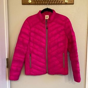 Women’s GAP Light Puffer Jacket Size Medium Petite